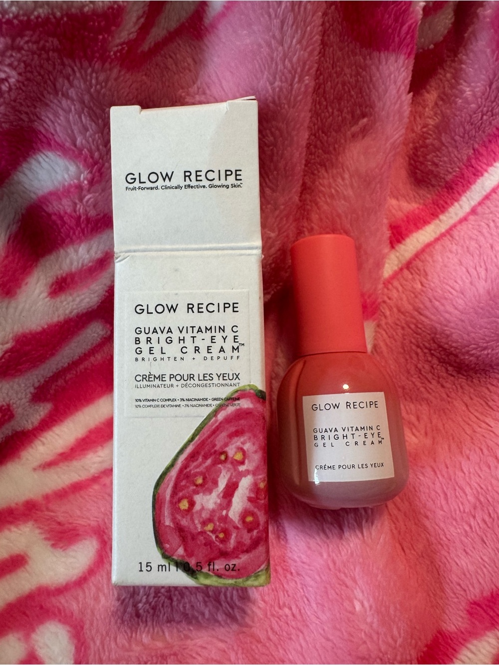 Glow Recipe Guava Vitamin C Bright-Eye Gel Cream - New in box